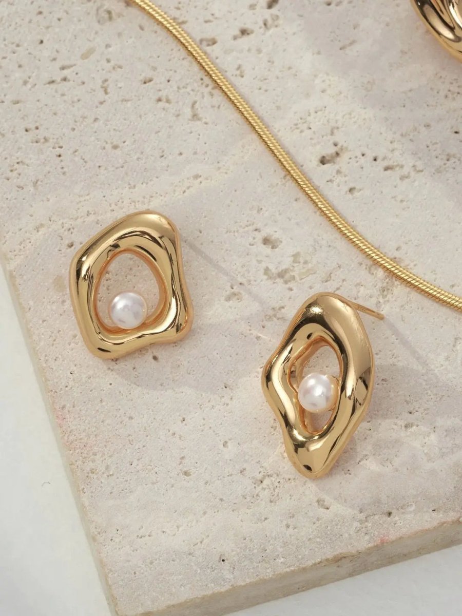 Akoya Pearl Pendant 925 Sterling Silver Earrings | Mix Mix Style [Hot Seller]-Mix MIx Style