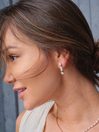 Akoya Pearl Pendant 925 Sterling Silver Earrings | Mix Mix Style [Hot Seller]-Mix MIx Style