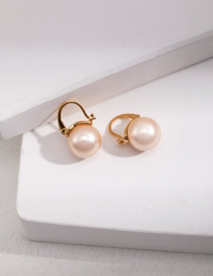 Classic Akoya Pearl and s925 Sterling Silver Earrings | Mix Mix Style [Hot Seller]-Mix MIx Style