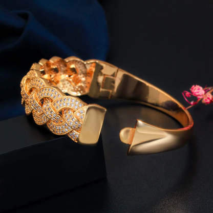 Sparkling Intertwined Jewelry Set-Mix MIx Style