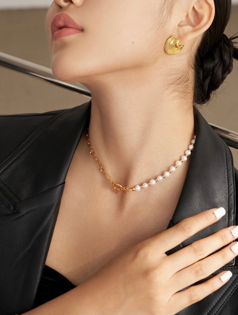 s925 Sterling Silver Akoya Pearls Necklace | Mix Mix Style [Hot Seller]-Mix MIx Style