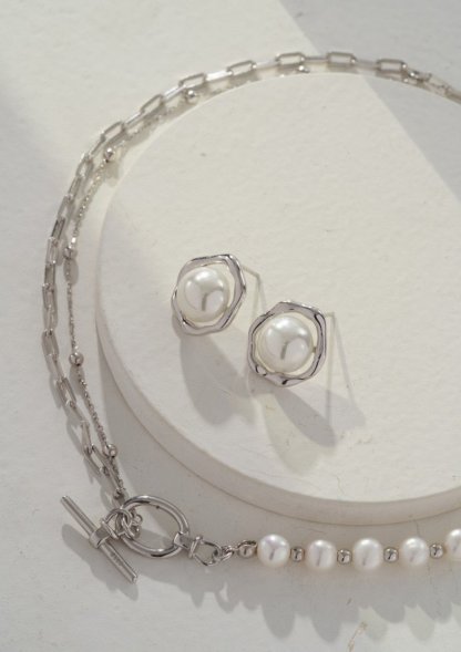 s925 Sterling Silver Akoya Pearls Necklace | Mix Mix Style [Hot Seller]-Mix MIx Style