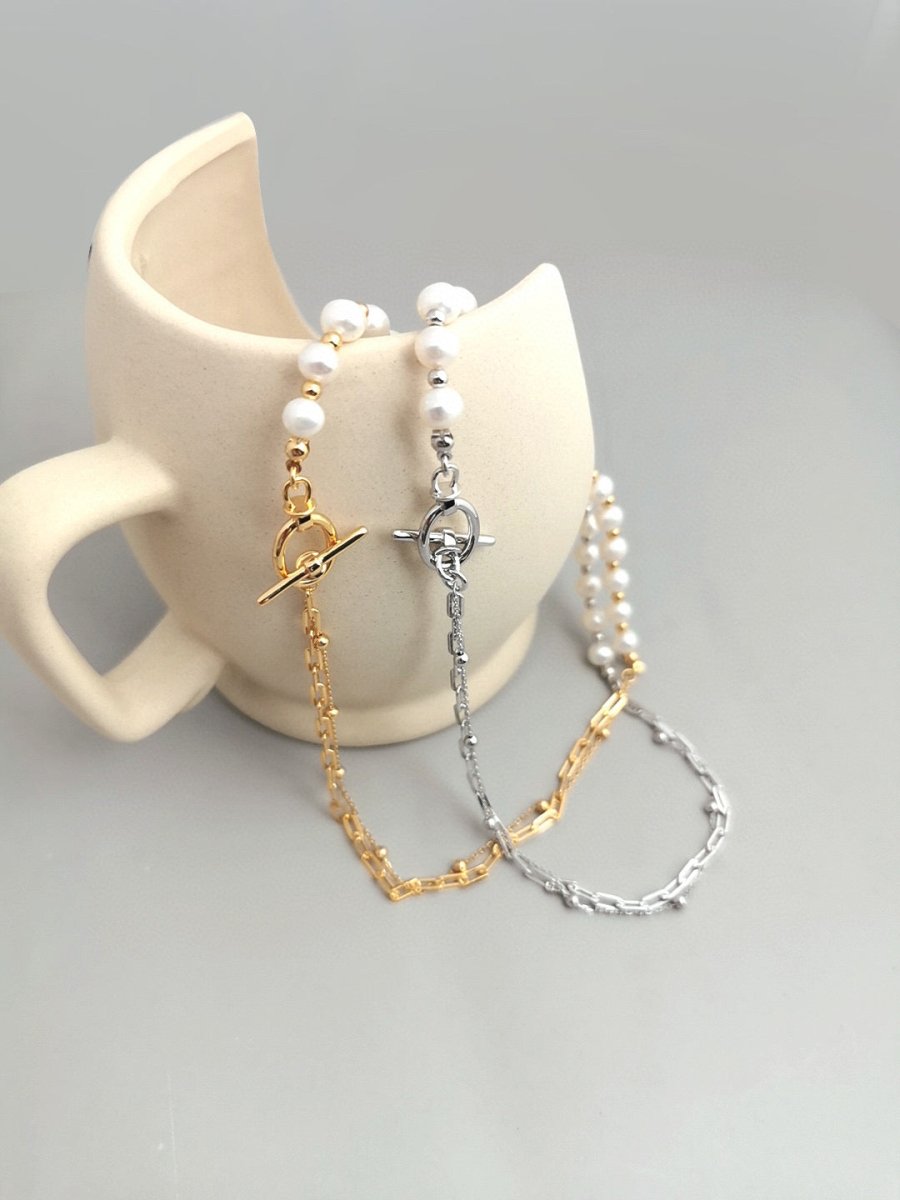 s925 Sterling Silver Akoya Pearls Necklace | Mix Mix Style [Hot Seller]-Mix MIx Style