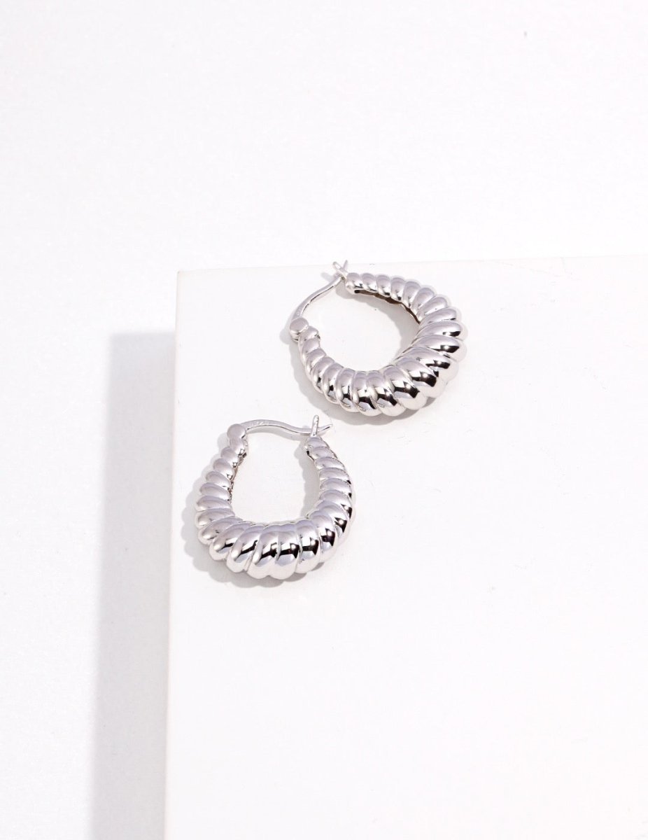 Croissant Earrings s925 Sterling Silver Earrings | Mix Mix Style [Hot Seller]-Mix MIx Style