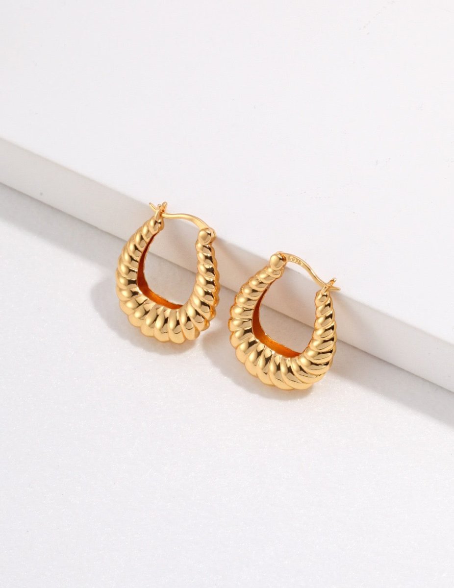 Croissant Earrings s925 Sterling Silver Earrings | Mix Mix Style [Hot Seller]-Mix MIx Style