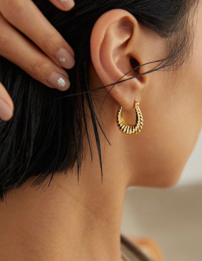Croissant Earrings s925 Sterling Silver Earrings | Mix Mix Style [Hot Seller]-Mix MIx Style