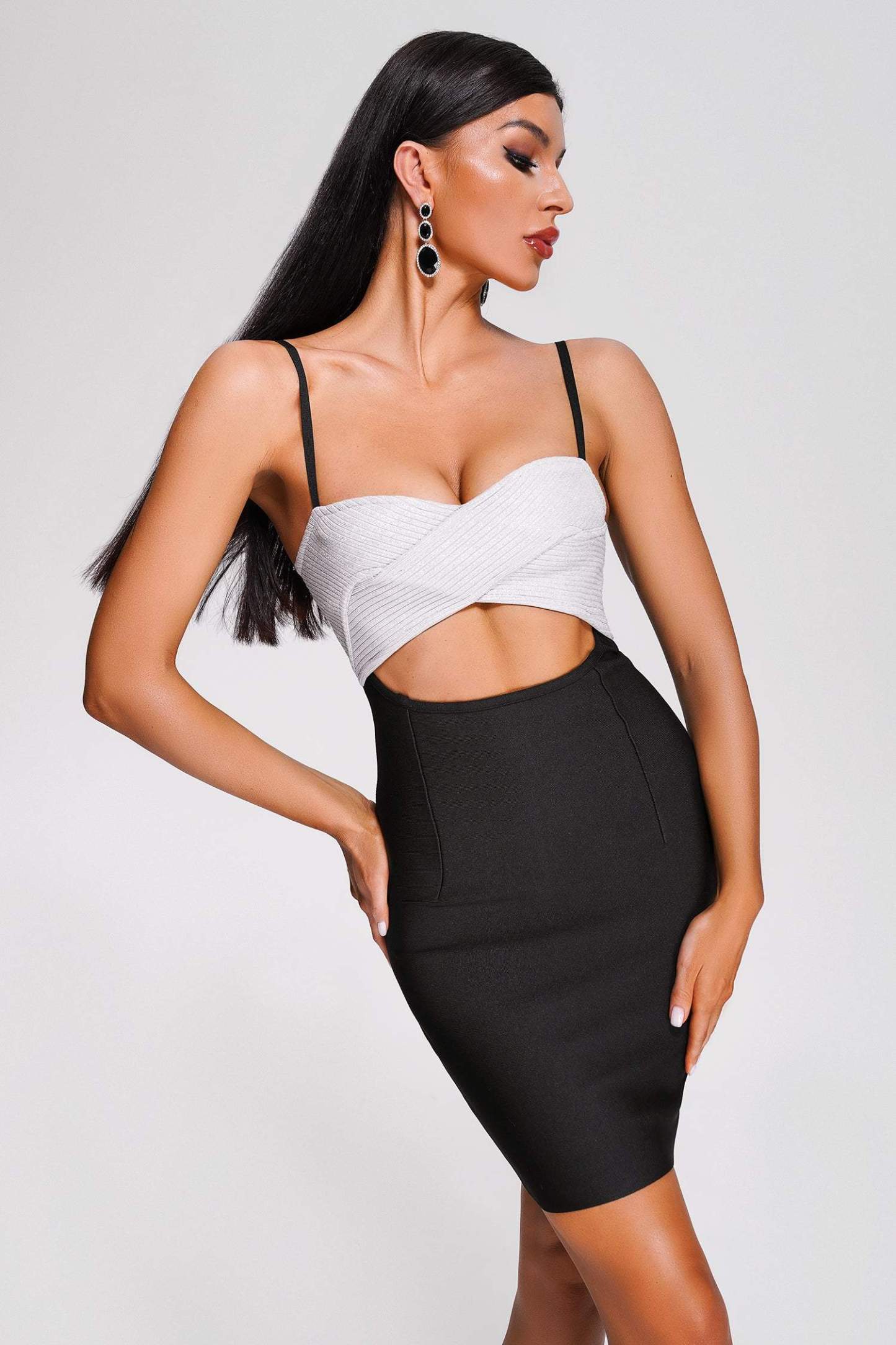 Ruth Mini Bandage Dress | Mix Mix Style [Hot Seller]-Mix MIx Style