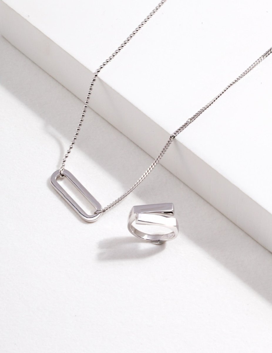 Simplicity Sterling Silver Open Adjustable Ring | Mix Mix Style [Hot Seller]-Mix MIx Style