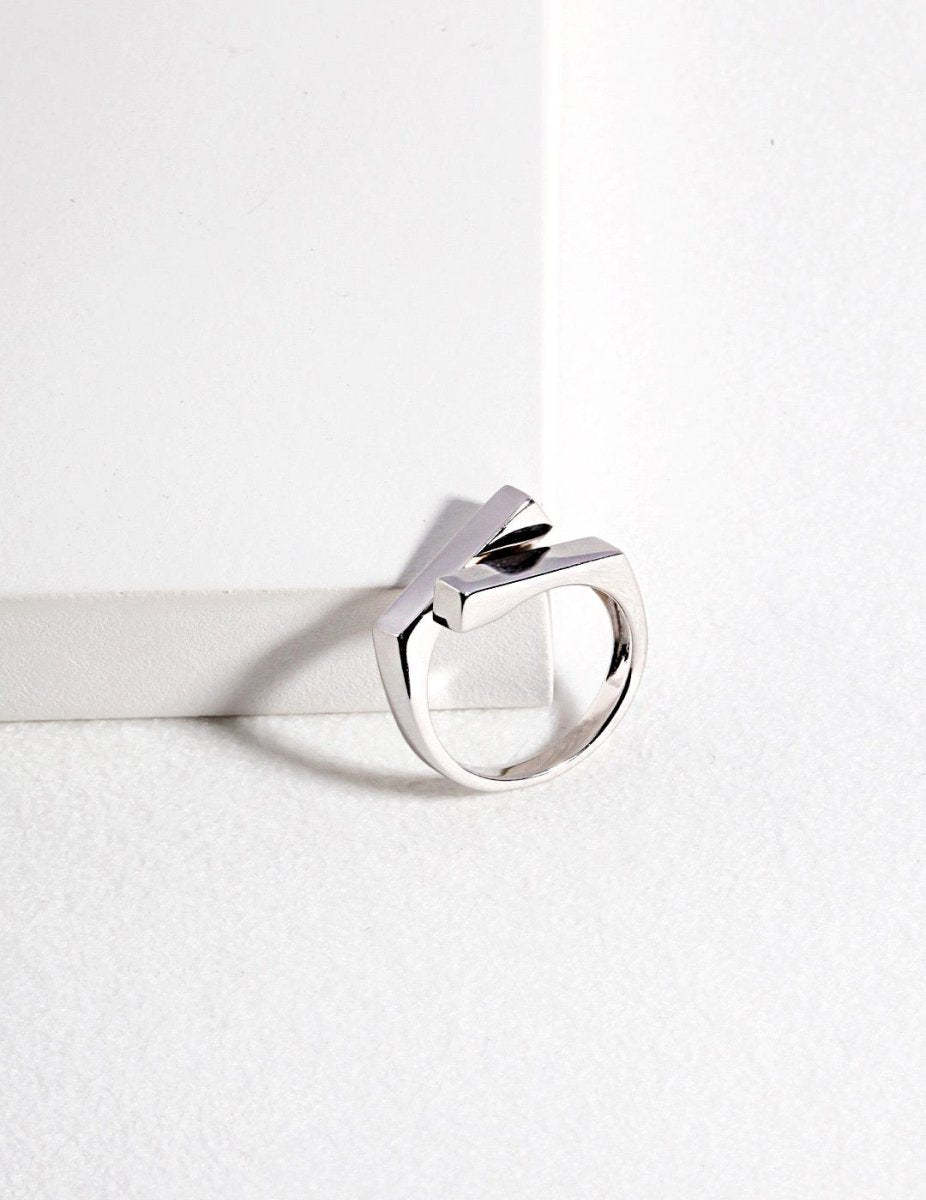 Simplicity Sterling Silver Open Adjustable Ring | Mix Mix Style [Hot Seller]-Mix MIx Style