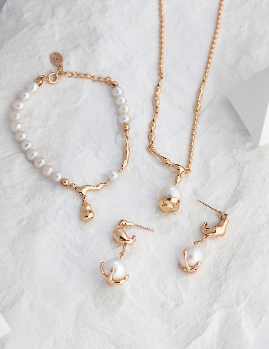 Akoya Pearl elegant sterling silver Bracelet | Mix Mix Style [Hot Seller]-Mix MIx Style
