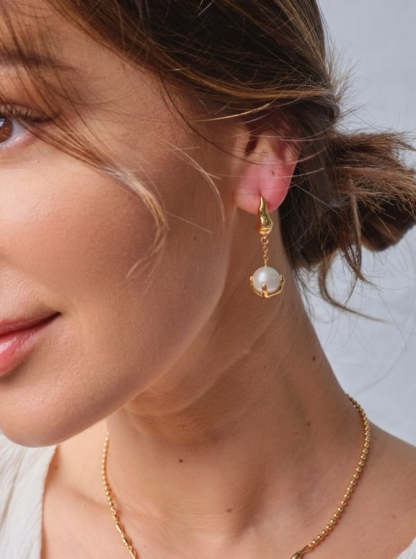 Akoya Pearl Necklace elegant sterling silver Necklace | Mix Mix Style [Hot Seller]-Mix MIx Style