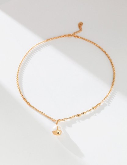 Akoya Pearl Necklace elegant sterling silver Necklace | Mix Mix Style [Hot Seller]-Mix MIx Style