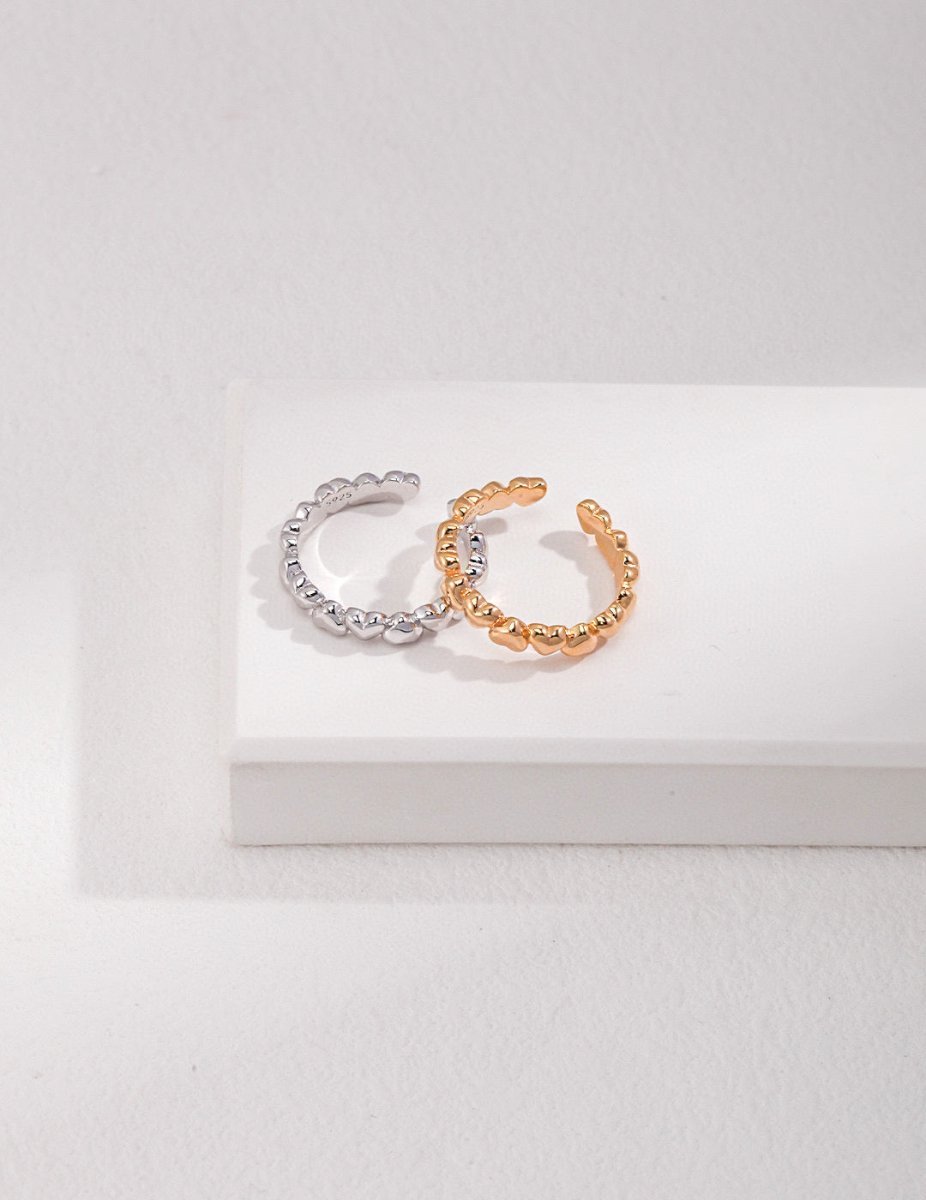 Love Heart s925 Sterling Silver Rings | Mix Mix Style [Hot Seller]-Mix MIx Style