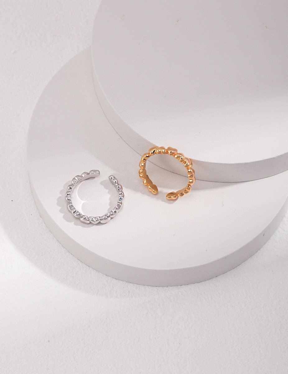 Love Heart s925 Sterling Silver Rings | Mix Mix Style [Hot Seller]-Mix MIx Style