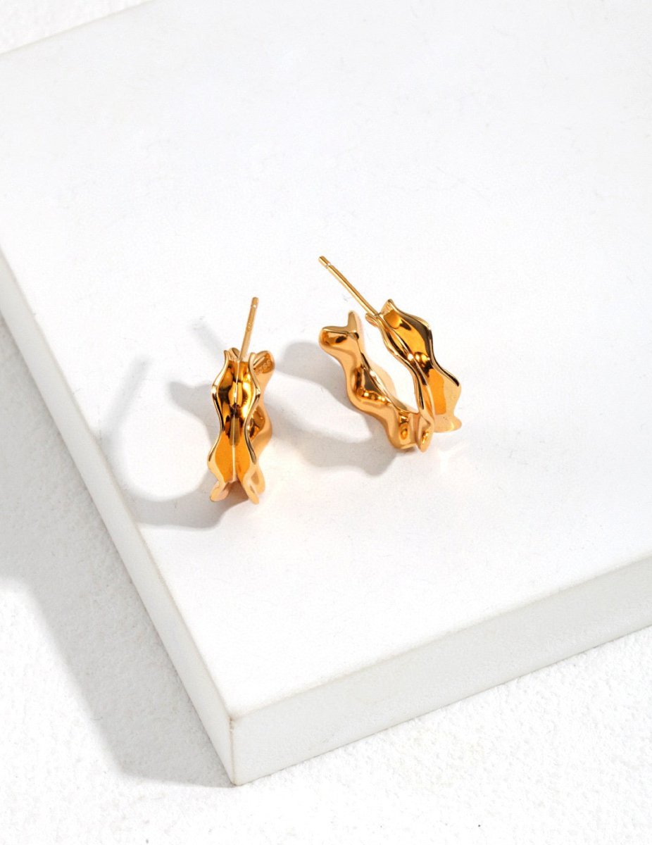 Simple and Stylish Sterling Silver Earrings | Mix Mix Style [Hot Seller]-Mix MIx Style