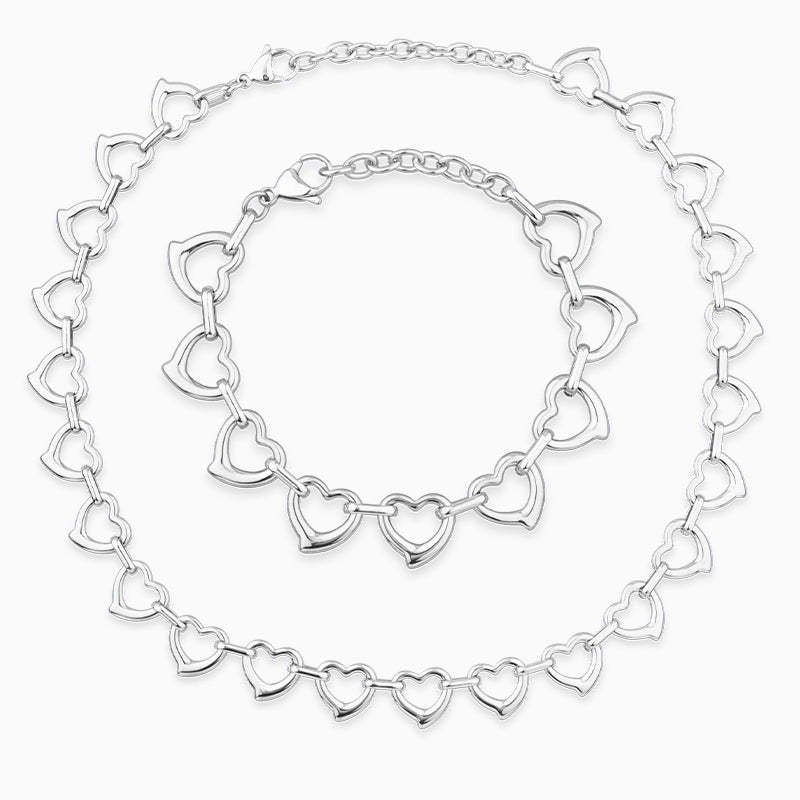 Lux Hearts All Around Jewelry Set-Mix MIx Style
