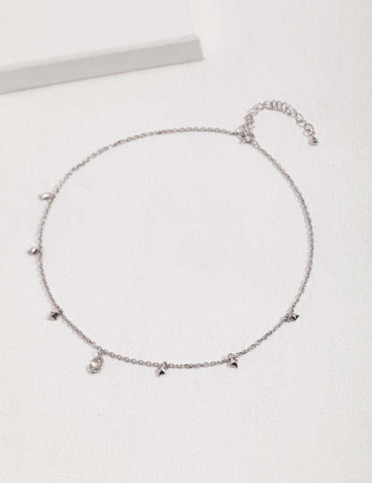 Moon and Star Sterling Silver Necklace | Mix Mix Style-Mix MIx Style