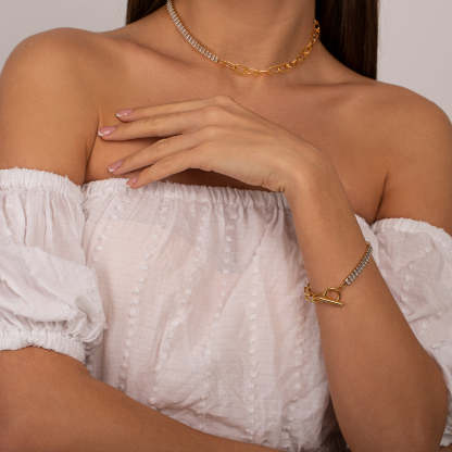 Modern Toggle Clasp Jewelry Set-Mix MIx Style