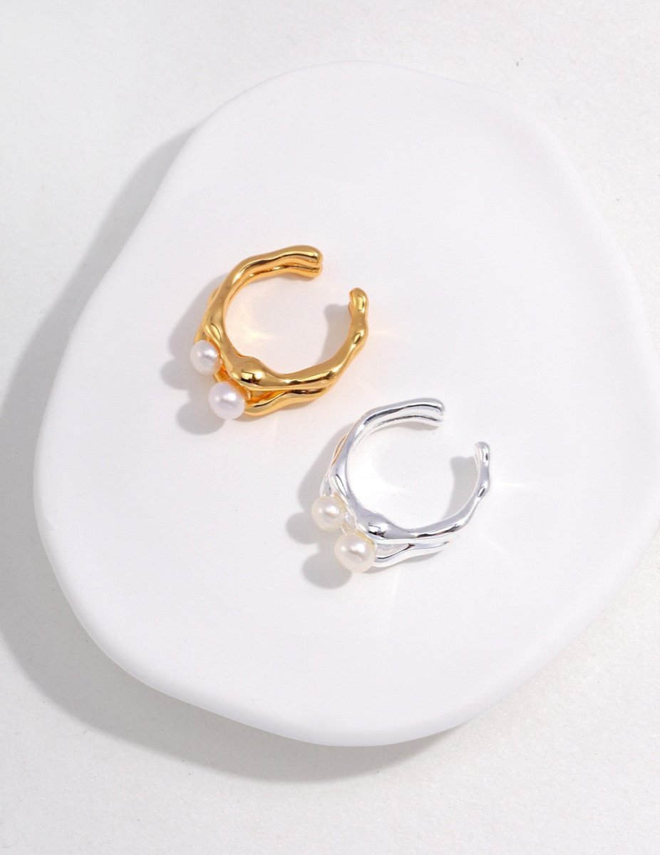 Classic s925 Sterling Silver Pearl Ring | Mix Mix Style [Hot Seller]-Mix MIx Style