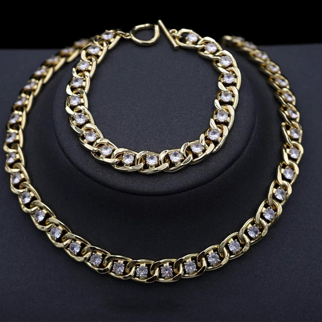 Vennis Sparkling Jewelry Set-Mix MIx Style