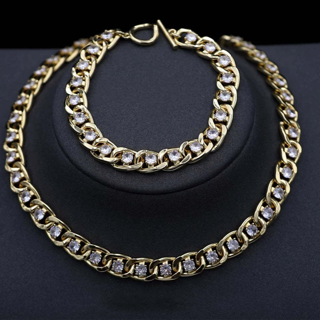 Vennis Sparkling Jewelry Set-Mix MIx Style