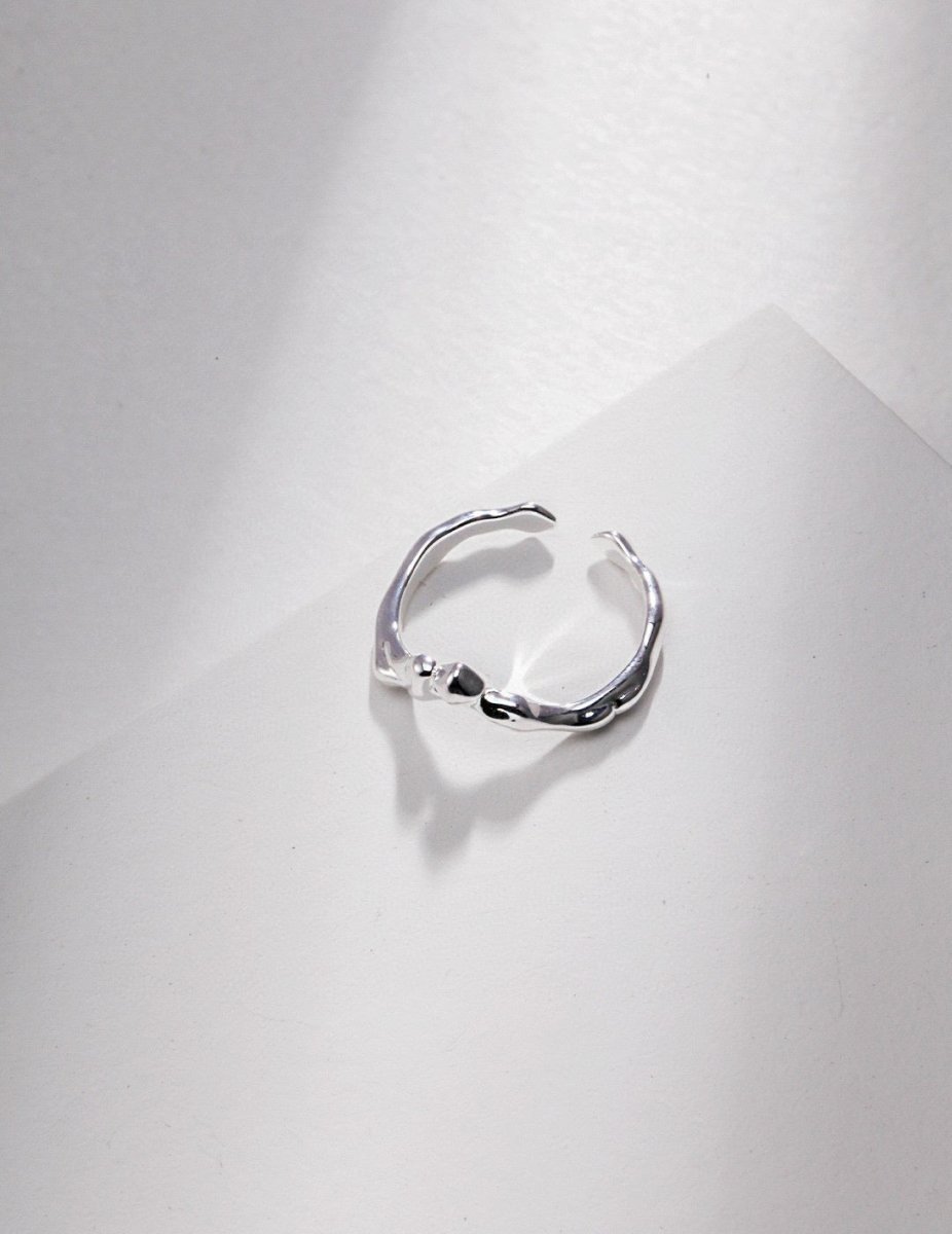 Irregular Unique s925 Sterling Silver Ring | Mix Mix Style-Mix MIx Style