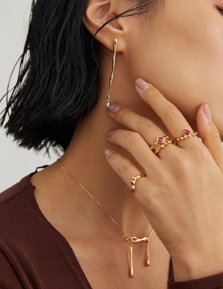 Irregular Unique s925 Sterling Silver Ring | Mix Mix Style-Mix MIx Style