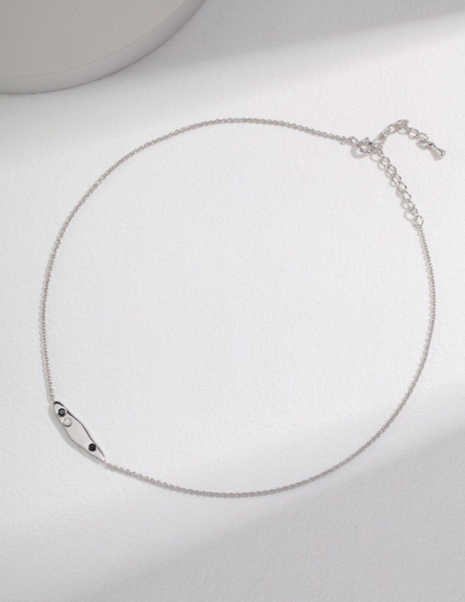 Simplicity Plain s925 Sterling Silver Chain Necklace | Mix Mix Style-Mix MIx Style