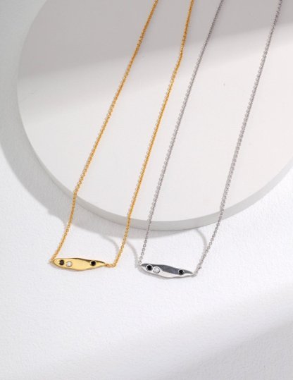 Simplicity Plain s925 Sterling Silver Chain Necklace | Mix Mix Style-Mix MIx Style
