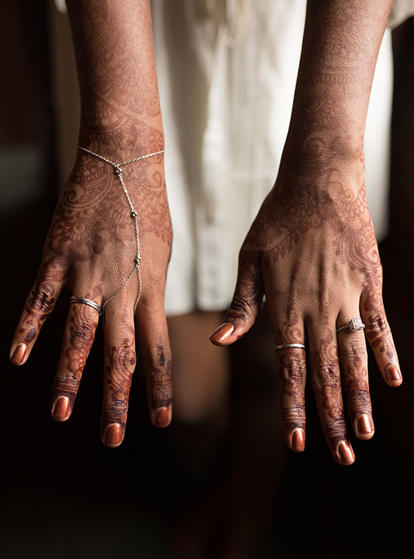 Crystal  18K White Gold Handchain | Mix Mix Style [Hot Seller]-Mix MIx Style