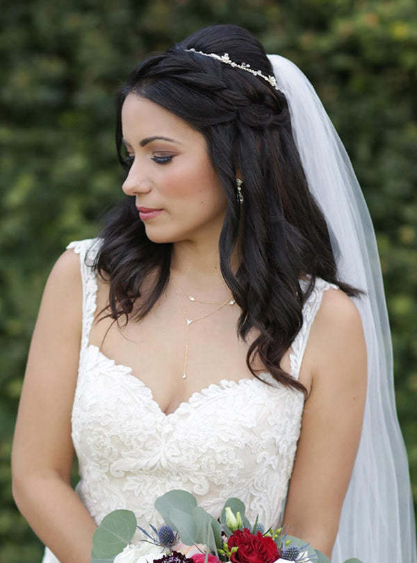 Princess Cut Moissanite 18K White Gold Earrings | Mix Mix Style [Hot Seller]-Mix MIx Style