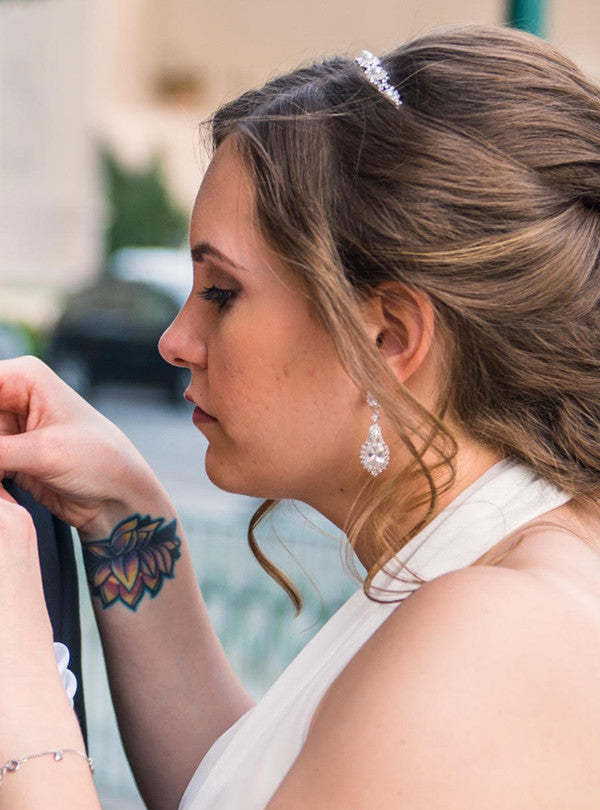 Moissanite  Drop Earrings | Mix Mix Style [Hot Seller]-Mix MIx Style