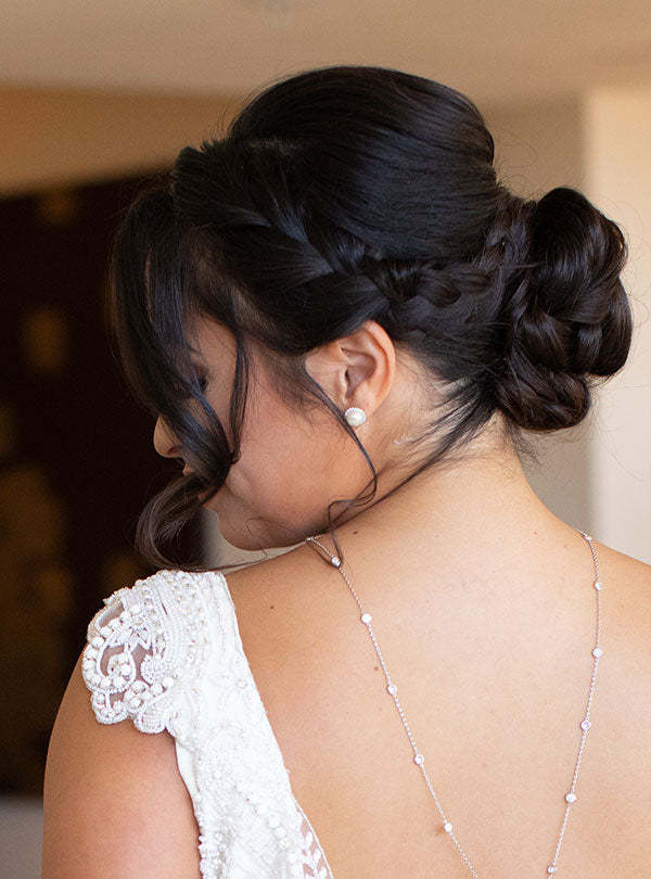 Classic Moissanite Stud 18K White Gold Earrings | Mix Mix Style [Hot Seller]-Mix MIx Style