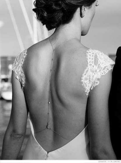 Petite Pendant Back Necklace s925 Sterling Silver | Mix Mix Style [Hot Seller]-Mix MIx Style