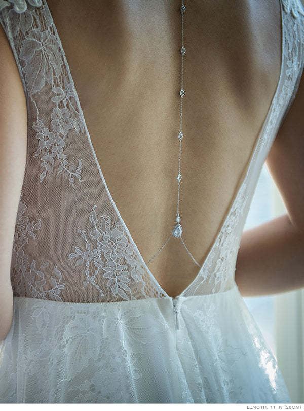 Petite Pendant Back Necklace s925 Sterling Silver | Mix Mix Style [Hot Seller]-Mix MIx Style