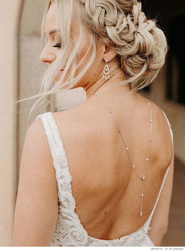 Y Lariat Backdrop Necklace s925 Sterling Silver | Mix Mix Style [Hot Seller]-Mix MIx Style