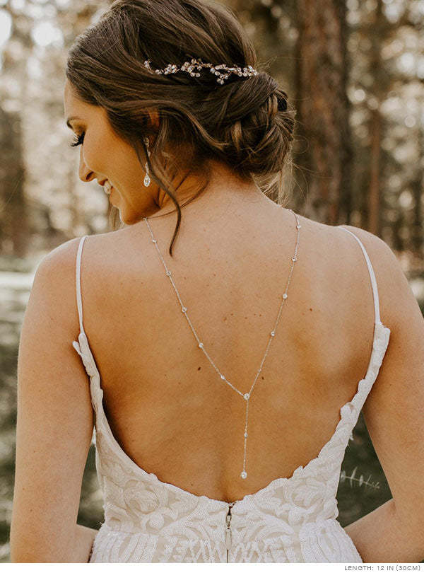 Y Lariat Backdrop Necklace s925 Sterling Silver | Mix Mix Style [Hot Seller]-Mix MIx Style