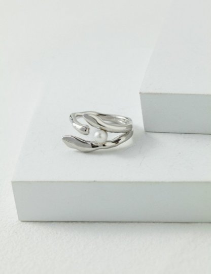 s925 Sterling Silver and Akoya Pearl Ring | Mix Mix Style [Hot Seller]-Mix MIx Style