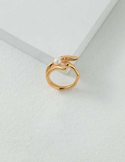 s925 Sterling Silver and Akoya Pearl Ring | Mix Mix Style [Hot Seller]-Mix MIx Style