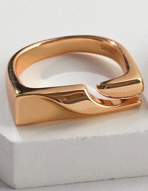 Classic s925 Sterling Silver Statement Ring | Mix Mix Style-Mix MIx Style