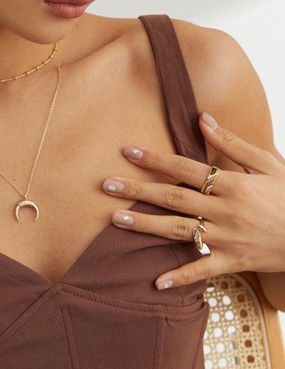 Classic s925 Sterling Silver Statement Ring | Mix Mix Style-Mix MIx Style