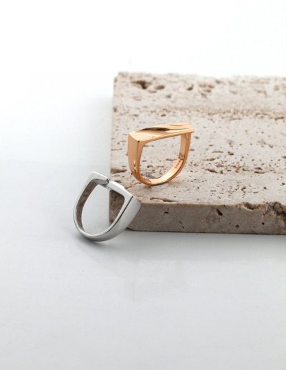 Classic s925 Sterling Silver Statement Ring | Mix Mix Style-Mix MIx Style