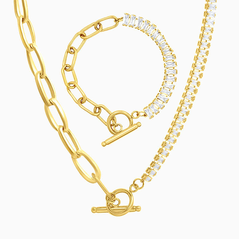 Modern Toggle Clasp Jewelry Set-Mix MIx Style