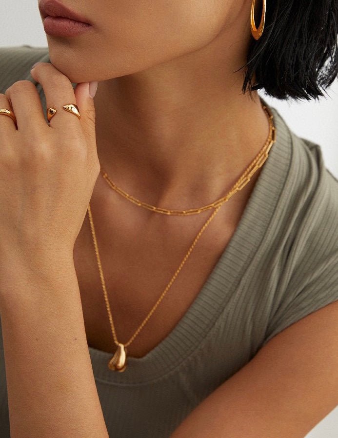 s925 Sterling Silver Minimalist Paper Clip Chain | Mix Mix Style-Mix MIx Style