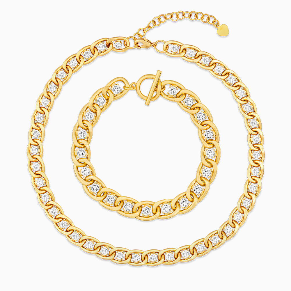 Vennis Sparkling Jewelry Set-Mix MIx Style