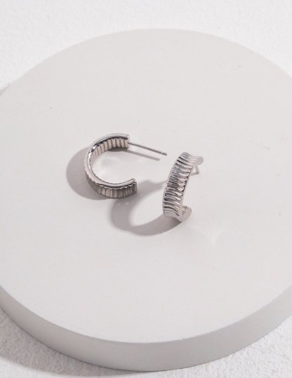 Minimalist Hoop s925 Sterling Silver Earrings | Mix Mix Style-Mix MIx Style