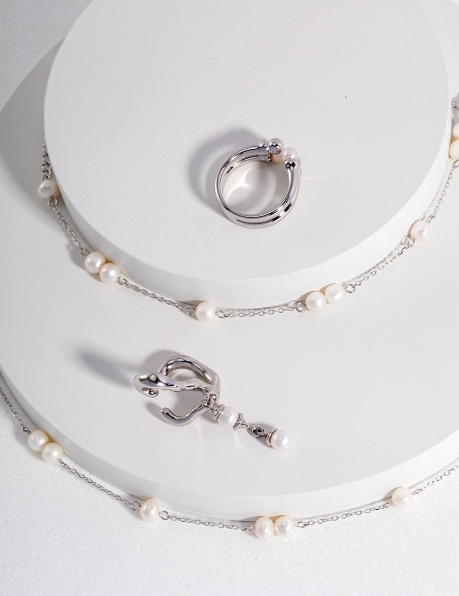 Simple and Classic Freshwater Pearl Necklace | Mix Mix Style-Mix MIx Style