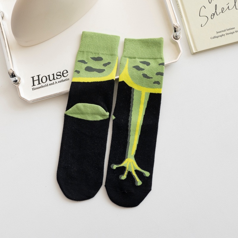 Fun Frog-leg socks
