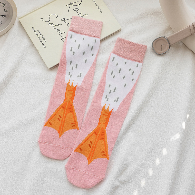 Fun Duck-Leg Socks