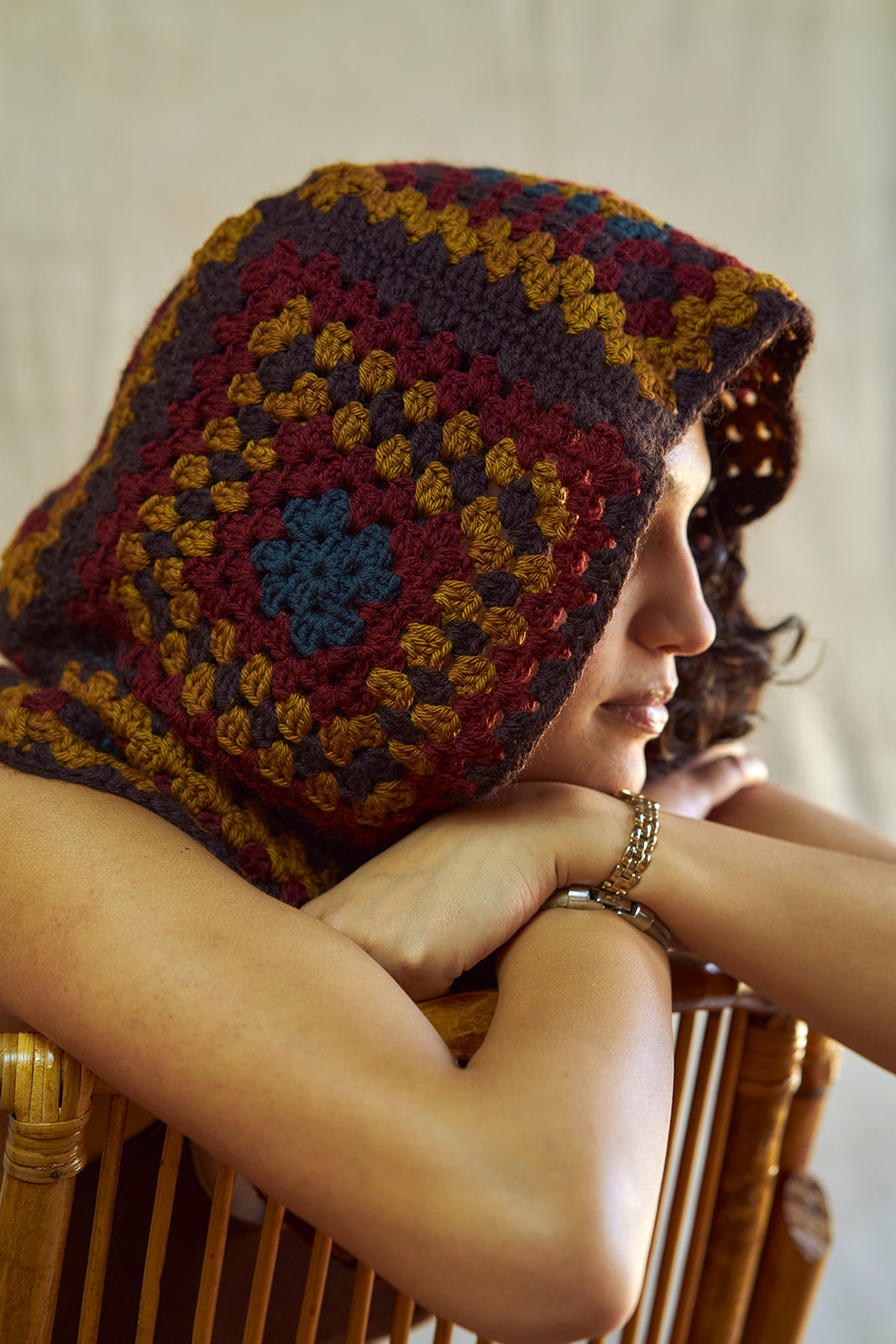 Women Melange Balaclava